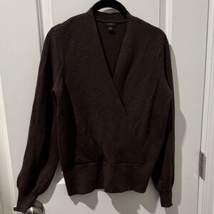 Ann Taylor Factory Wrap Sweater